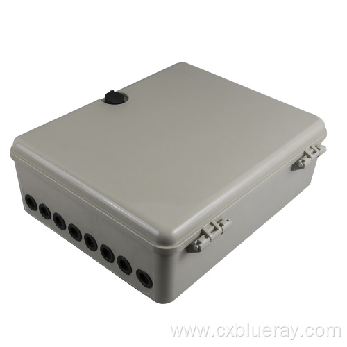 72 96 core high strength fiber optic distribution box PC ABS material